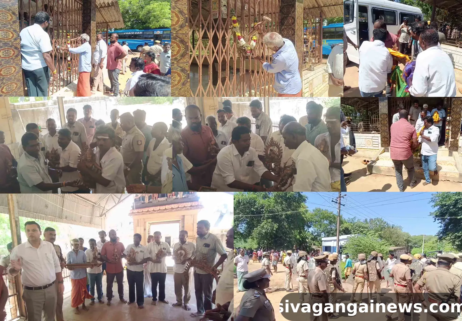 முள்ளங்காடு கிராமத்தில் பூட்டி வைக்கப்பட்டிருந்த 5 ஐம்பொன் சிலைகள் மீட்பு